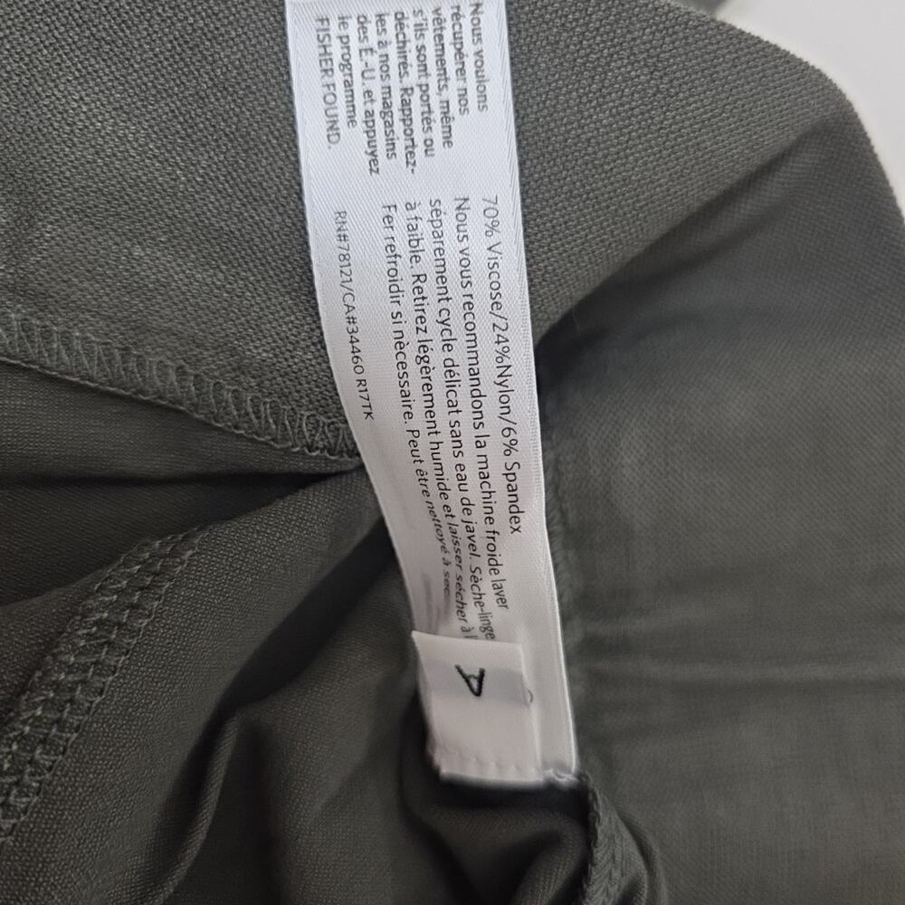 New MSRP $178 Eileen Fisher Washable Crepe Ponte Slim Pants Size Small Gray - Picture 6 of 9
